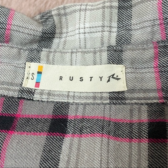 Rusty Flannel Button Down Shirt - Picture 2 of 11